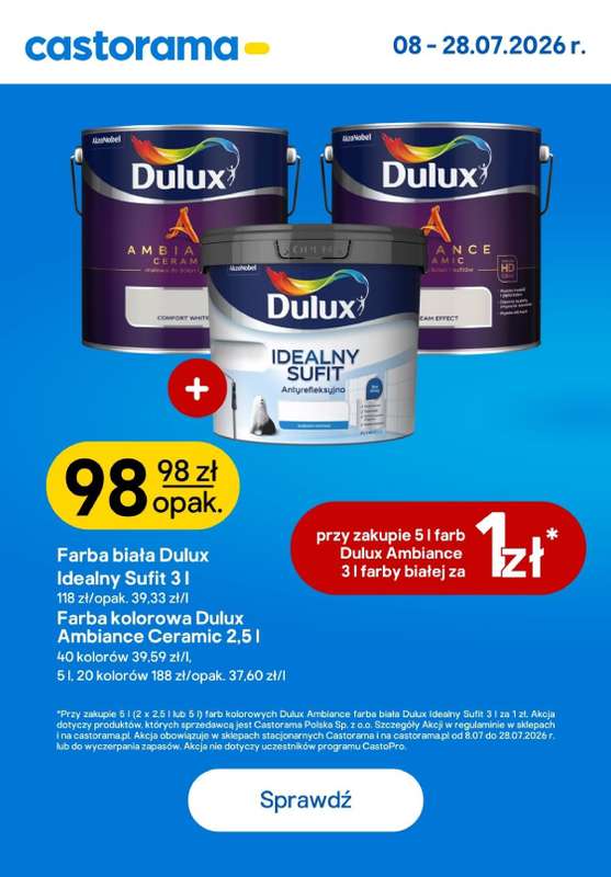 Castorama - gazetka promocyjna Najlepsze oferty od poniedziałku 20.07 do wtorku 28.07 - strona 5