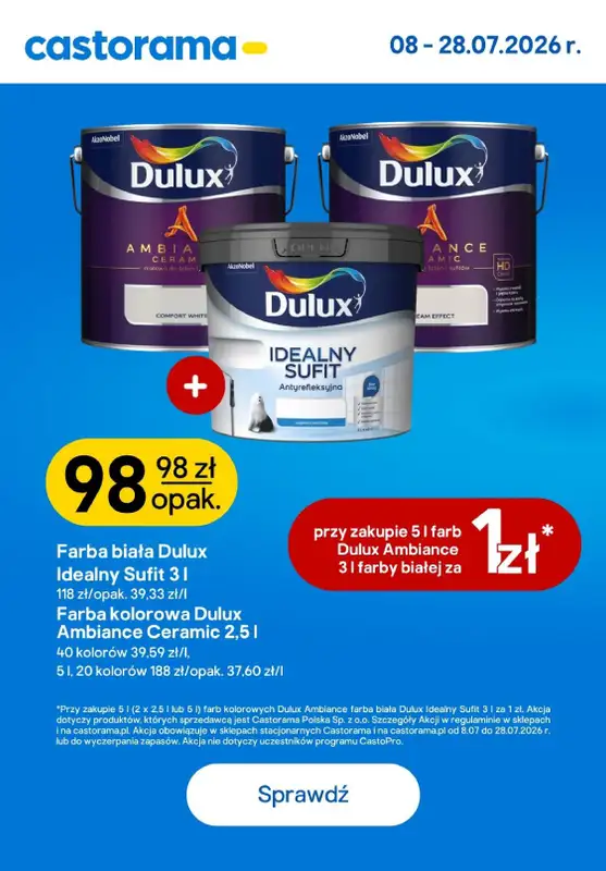 Castorama - gazetka promocyjna Najlepsze oferty od poniedziałku 20.07 do wtorku 28.07 - strona 5