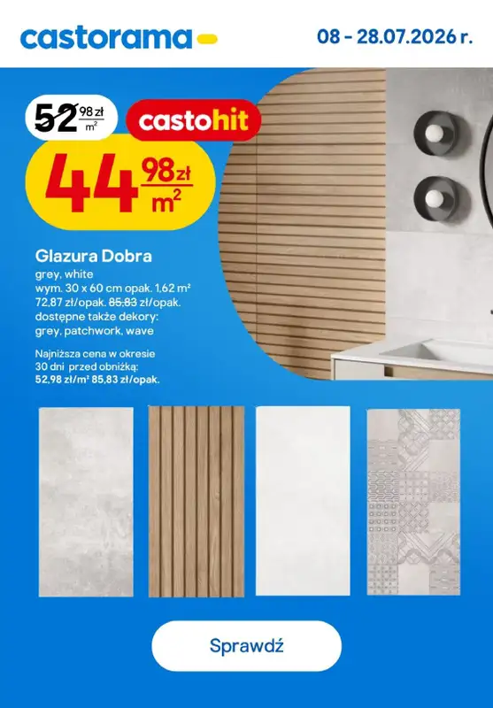 Castorama - gazetka promocyjna Najlepsze oferty od poniedziałku 20.07 do wtorku 28.07 - strona 9
