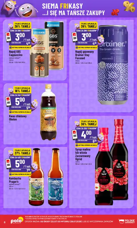POLOmarket - gazetka promocyjna Frikasowy Katalog od środy 22.07 do wtorku 28.07 - strona 8