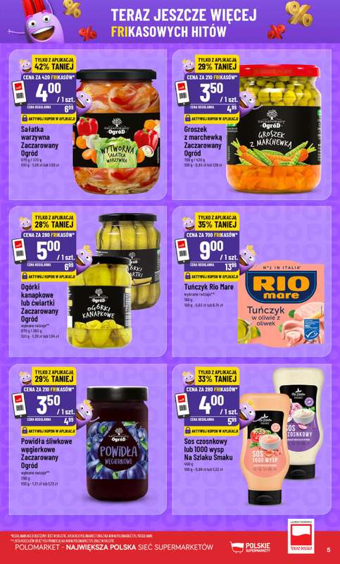 POLOmarket - gazetka promocyjna Frikasowy Katalog od środy 22.07 do wtorku 28.07 - strona 5