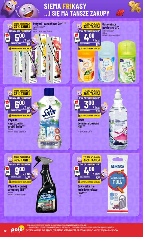 POLOmarket - gazetka promocyjna Frikasowy Katalog od środy 22.07 do wtorku 28.07 - strona 12