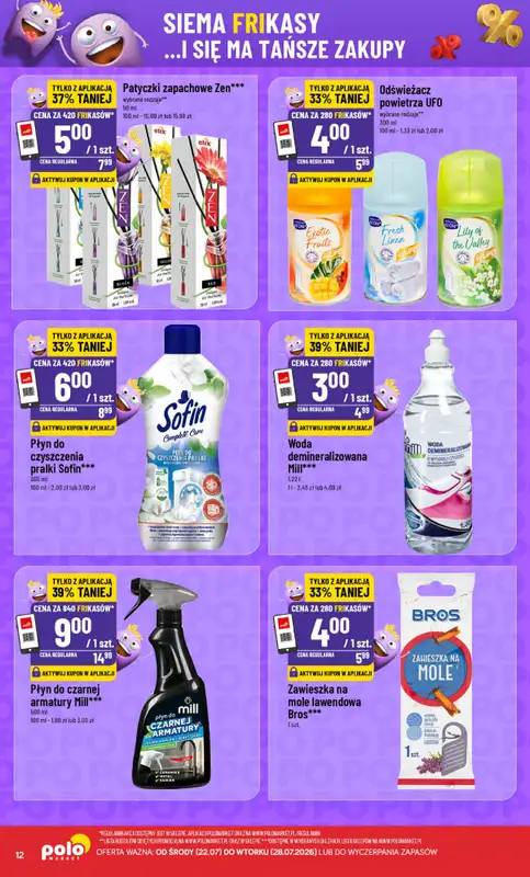 POLOmarket - gazetka promocyjna Frikasowy Katalog od środy 22.07 do wtorku 28.07 - strona 12