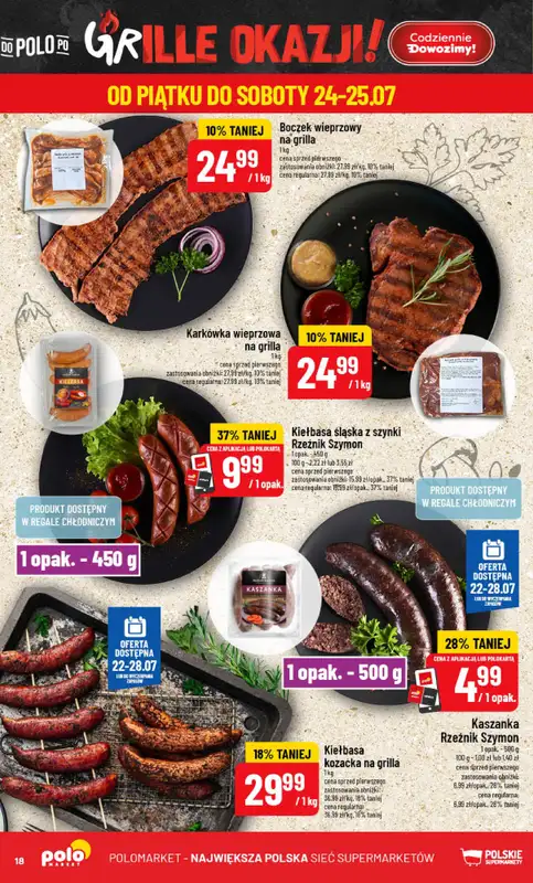 POLOmarket - gazetka promocyjna Gazetka od środy 22.07 do wtorku 28.07 - strona 18