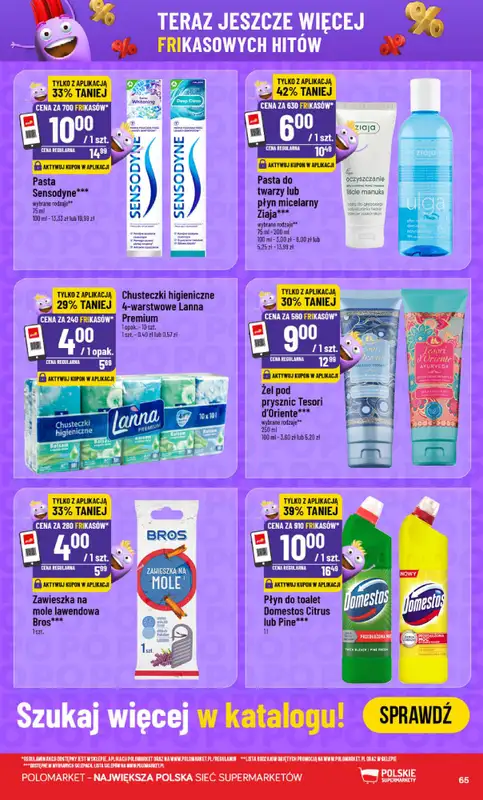 POLOmarket - gazetka promocyjna Gazetka od środy 22.07 do wtorku 28.07 - strona 65