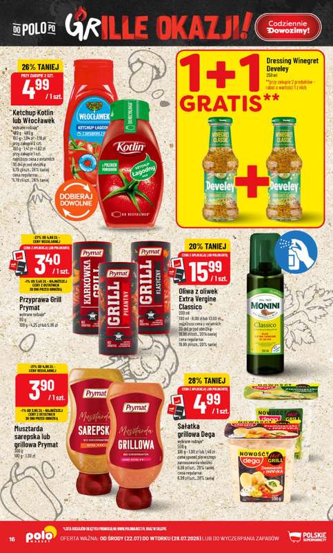 POLOmarket - gazetka promocyjna Gazetka od środy 22.07 do wtorku 28.07 - strona 16
