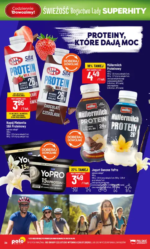 POLOmarket - gazetka promocyjna Gazetka od środy 22.07 do wtorku 28.07 - strona 34