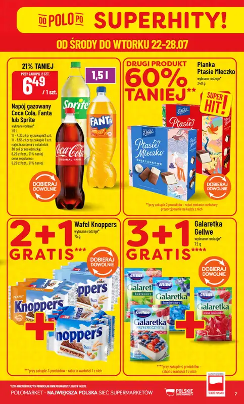 POLOmarket - gazetka promocyjna Gazetka od środy 22.07 do wtorku 28.07 - strona 7
