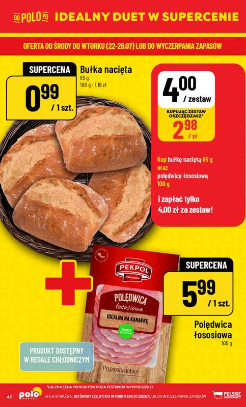 POLOmarket - gazetka promocyjna Gazetka od środy 22.07 do wtorku 28.07 - strona 42
