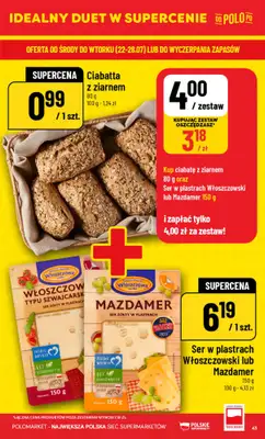 POLOmarket - gazetka promocyjna Gazetka od środy 22.07 do wtorku 28.07 - strona 43