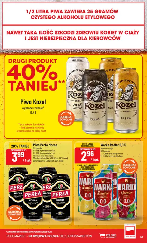 POLOmarket - gazetka promocyjna Gazetka od środy 22.07 do wtorku 28.07 - strona 51