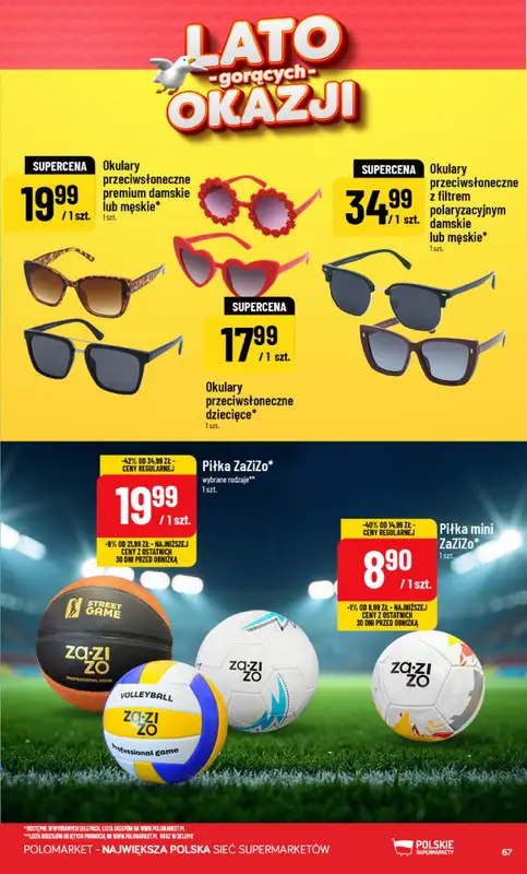 POLOmarket - gazetka promocyjna Gazetka od środy 22.07 do wtorku 28.07 - strona 67