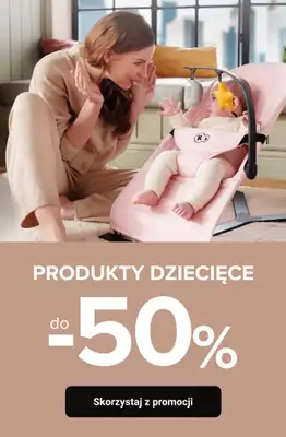 Smyk - gazetka promocyjna Do -50% produkty dla mamy i maluszka! od poniedziałku 20.07 do poniedziałku 27.07