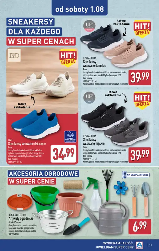 Aldi - gazetka promocyjna Aldi ma to coś! od środy 29.07 do soboty 01.08 - strona 11
