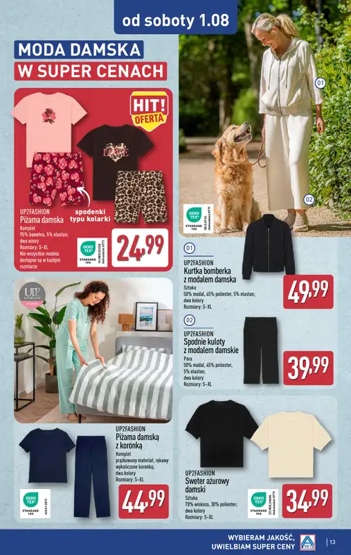 Aldi - gazetka promocyjna Aldi ma to coś! od środy 29.07 do soboty 01.08 - strona 13