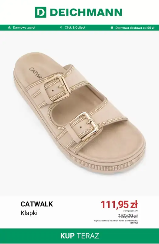 Deichmann - gazetka promocyjna Dodatkowe -20% na buty letnie od poniedziałku 20.07 do poniedziałku 27.07 - strona 5