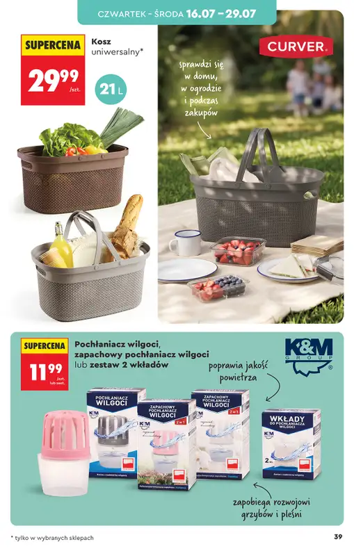 Biedronka - gazetka promocyjna Hity i inspiracje, od 13.07 od poniedziałku 13.07 do środy 29.07 - strona 45