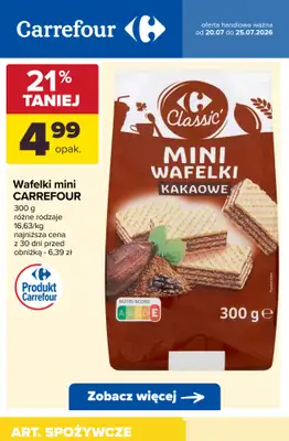 Carrefour - gazetka promocyjna Do -50% na pojedyncze sztuki i produkty na wagę od wtorku 21.07 do soboty 25.07 - strona 7
