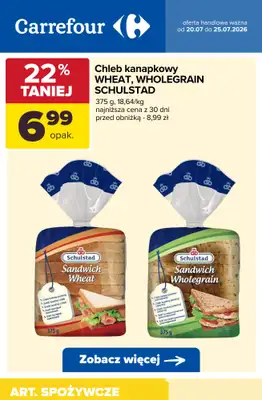 Carrefour - gazetka promocyjna Do -50% na pojedyncze sztuki i produkty na wagę od wtorku 21.07 do soboty 25.07 - strona 6