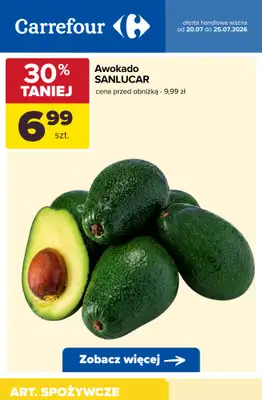Carrefour - gazetka promocyjna Do -50% na pojedyncze sztuki i produkty na wagę od wtorku 21.07 do soboty 25.07 - strona 3