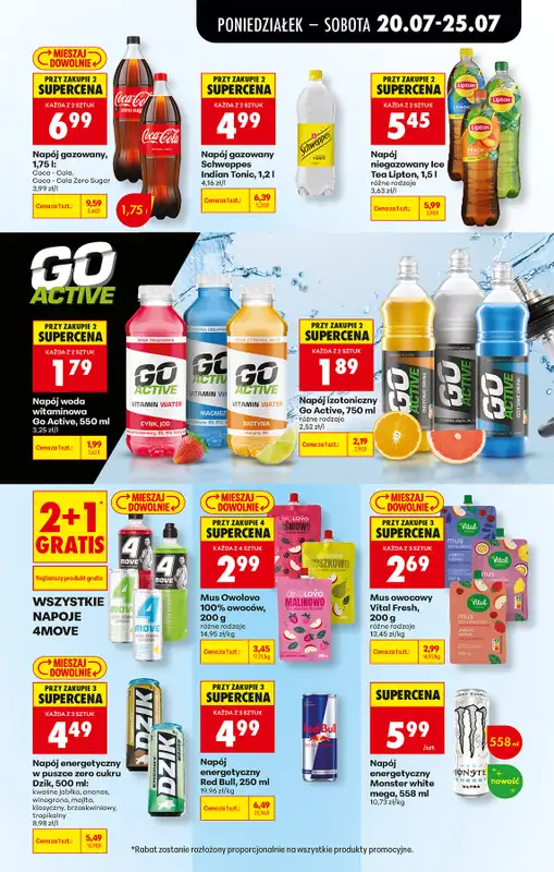 Biedronka - gazetka promocyjna Od poniedziałku od poniedziałku 20.07 do soboty 25.07 - strona 65