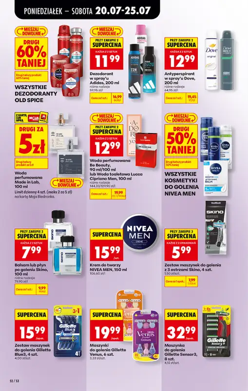 Biedronka - gazetka promocyjna Od poniedziałku od poniedziałku 20.07 do soboty 25.07 - strona 70