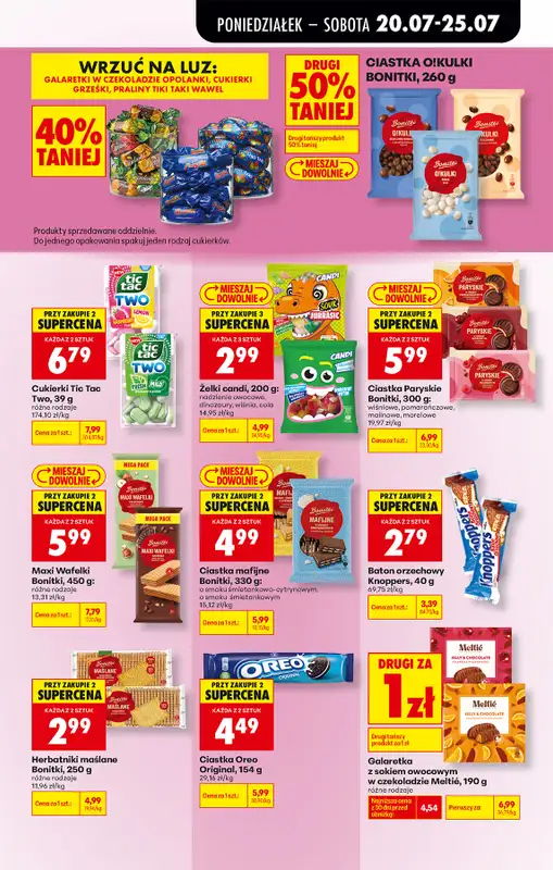 Biedronka - gazetka promocyjna Od poniedziałku od poniedziałku 20.07 do soboty 25.07 - strona 57