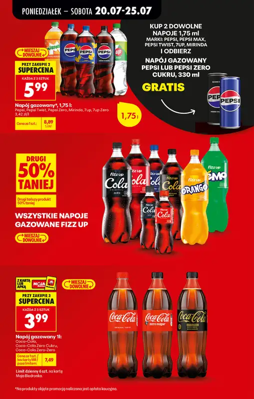 Biedronka - gazetka promocyjna Od poniedziałku, Z ladą tradycyjną od poniedziałku 20.07 do soboty 25.07 - strona 17
