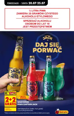 Biedronka - gazetka promocyjna Od poniedziałku, Z ladą tradycyjną od poniedziałku 20.07 do soboty 25.07 - strona 86