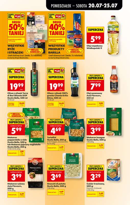 Biedronka - gazetka promocyjna Od poniedziałku, Z ladą tradycyjną od poniedziałku 20.07 do soboty 25.07 - strona 49