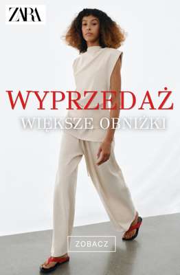 Zara - gazetka promocyjna Pogłębienie wyprzedaży od poniedziałku 20.07 