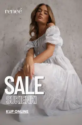 Renee - gazetka promocyjna Sukienki na PROMOCJI od poniedziałku 20.07 do poniedziałku 27.07