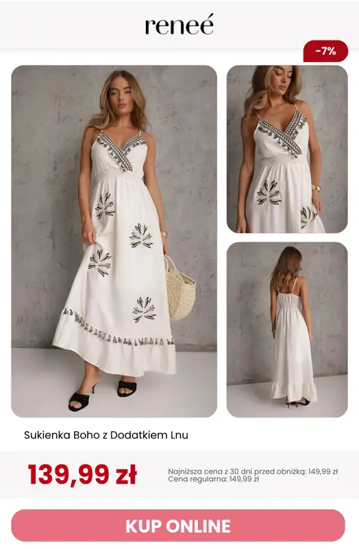 Renee - gazetka promocyjna Sukienki na PROMOCJI   - strona 3