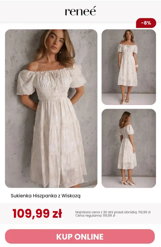 Renee - gazetka promocyjna Sukienki na PROMOCJI od poniedziałku 20.07 do poniedziałku 27.07 - strona 7