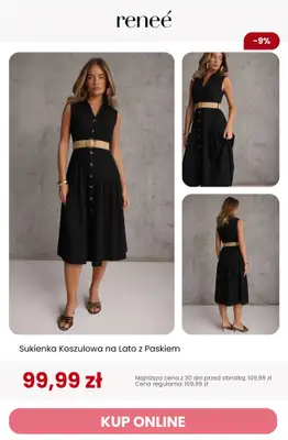 Renee - gazetka promocyjna Sukienki na PROMOCJI od poniedziałku 20.07 do poniedziałku 27.07 - strona 11