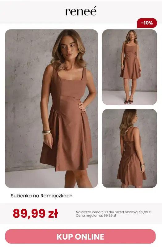 Renee - gazetka promocyjna Sukienki na PROMOCJI od poniedziałku 20.07 do poniedziałku 27.07 - strona 9
