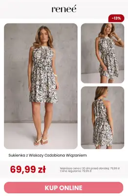 Renee - gazetka promocyjna Sukienki na PROMOCJI od poniedziałku 20.07 do poniedziałku 27.07 - strona 4