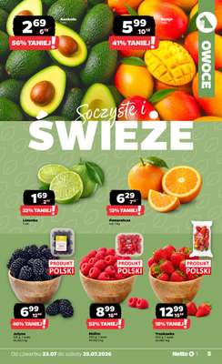 Netto - gazetka promocyjna Gazetka Spożywcza od czwartku 23.07 do soboty 25.07 - strona 5