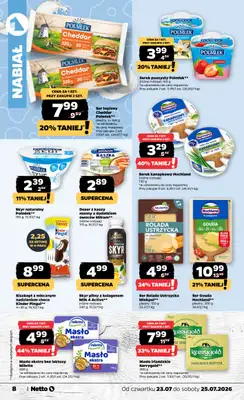 Netto - gazetka promocyjna Gazetka Spożywcza od czwartku 23.07 do soboty 25.07 - strona 8