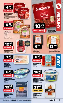 Netto - gazetka promocyjna Gazetka Spożywcza od czwartku 23.07 do soboty 25.07 - strona 7