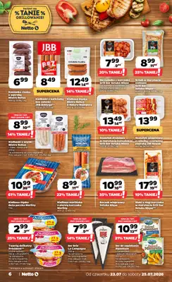 Netto - gazetka promocyjna Gazetka Spożywcza od czwartku 23.07 do soboty 25.07 - strona 6