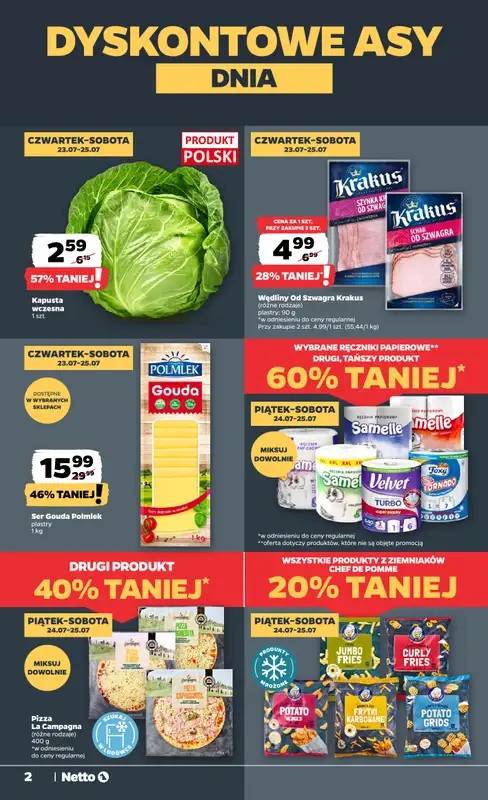 Netto - gazetka promocyjna Gazetka Spożywcza   - strona 2