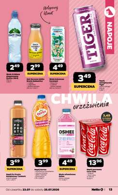 Netto - gazetka promocyjna Gazetka Spożywcza od czwartku 23.07 do soboty 25.07 - strona 13