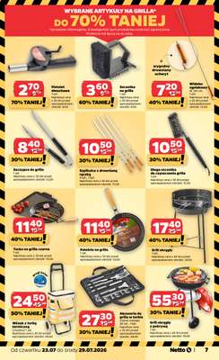 Netto - gazetka promocyjna Inspiracje tygodnia Odzież od czwartku 23.07 do środy 29.07 - strona 7