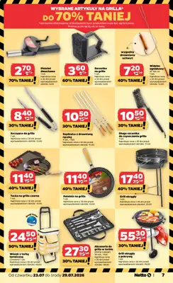 Netto - gazetka promocyjna Inspiracje tygodnia Odzież od czwartku 23.07 do środy 29.07 - strona 7