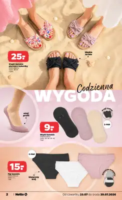 Netto - gazetka promocyjna Inspiracje tygodnia Odzież od czwartku 23.07 do środy 29.07 - strona 2