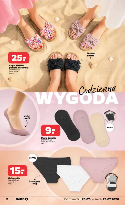 Netto - gazetka promocyjna Inspiracje tygodnia Odzież   - strona 2