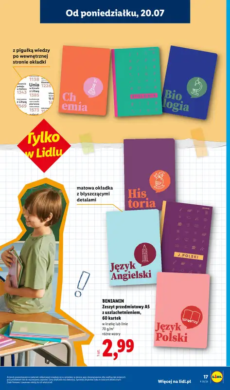 Lidl - gazetka promocyjna Katalog od poniedziałku 20.07 do soboty 25.07 - strona 19