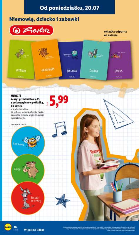 Lidl - gazetka promocyjna Katalog od poniedziałku 20.07 do soboty 25.07 - strona 18