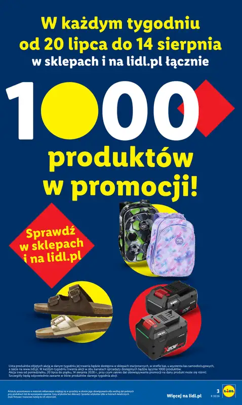 Lidl - gazetka promocyjna Katalog od poniedziałku 20.07 do soboty 25.07 - strona 3